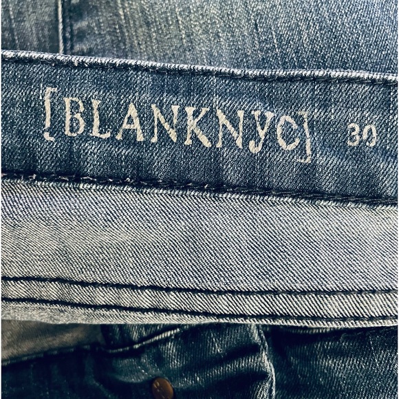 BlankNYC Sz:30 Mens Straight Leg Blue Jeans - Picture 3 of 6